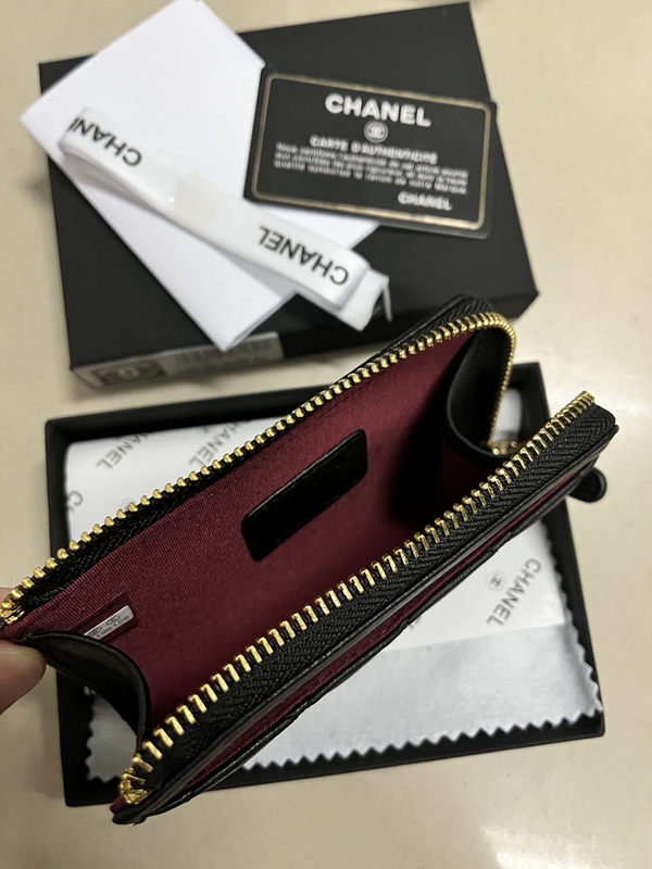 コピーシャネル激安財布素材ディテール